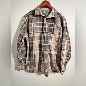 Eddie Bauer Men's Flannel Button Down Shirt